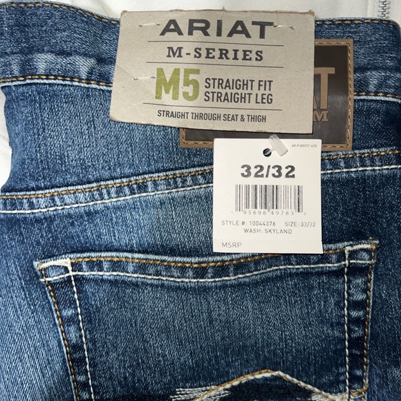 M5 Straight Stretch Leg Jeans - Picture 2 of 3